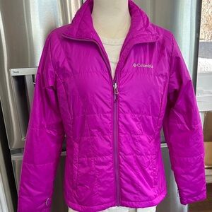 Columbia women’s Fuchsia Puffer Jacket